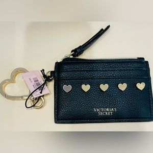 NWT, Victoria Secret Key Ring & Credit Card Holder